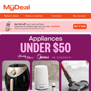 Appliances Under $50 - No Joke! 😉
