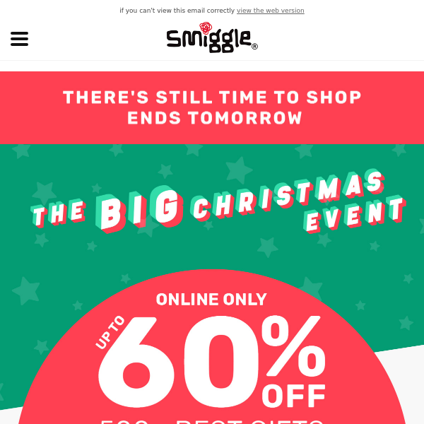 Don't wait | up to 60% off best gifts ends tomorrow