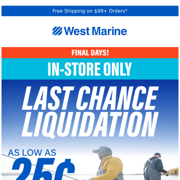 FINAL DAYS: Last chance LIQUIDATION as low as 25¢