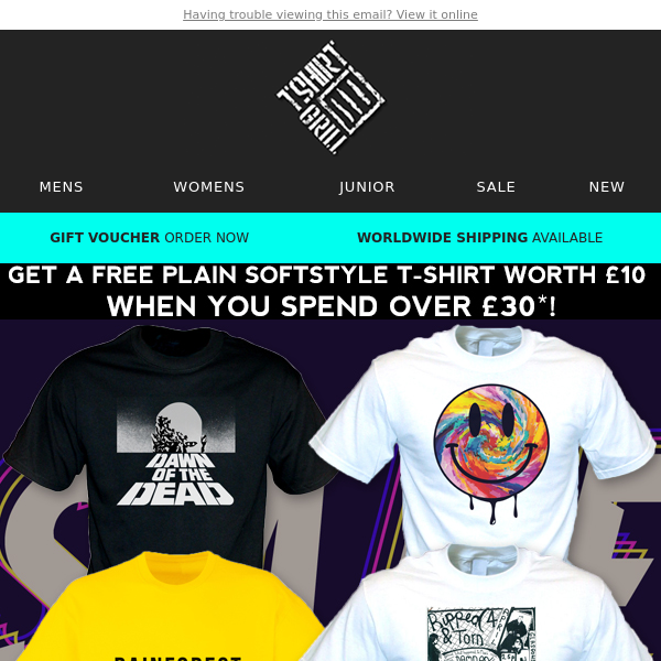 All These Great Designs Under £10; Ends Soon!