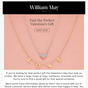 Find the Perfect Valentine's Gift ❣️