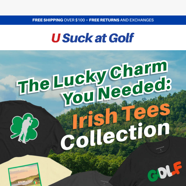 IN STOCK: St. Paddy's Tees!