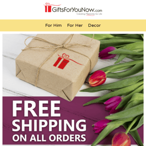 FREE Shipping | Hooray For Savings!