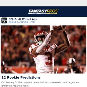 🏈 12 Rookie Predictions & Sleepers 🔮
