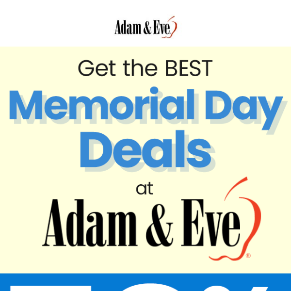 🥳 Memorial Day Deals Start… NOW! 50% off 2 items & More!