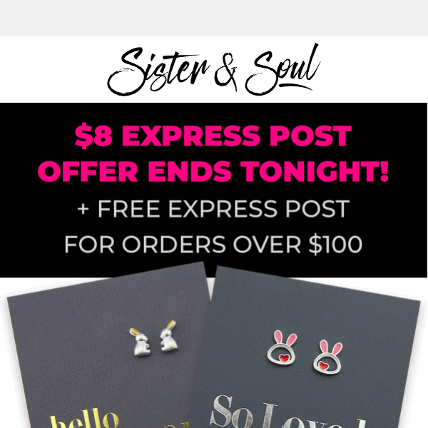 Hurry! ⏰ $8 EXPRESS Post offer ends tonight!