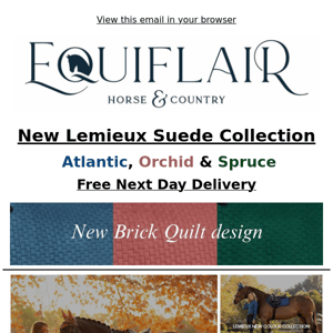 Lemieux New Suede Collection - Now In Stock