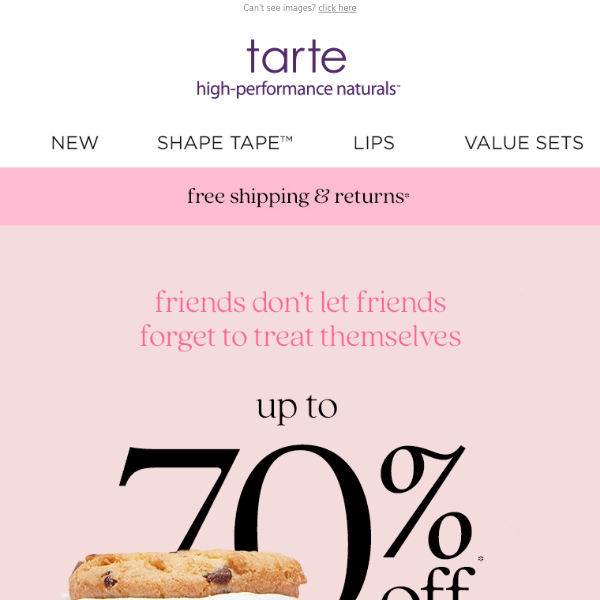 Tarte Cosmetics, the math is mathing