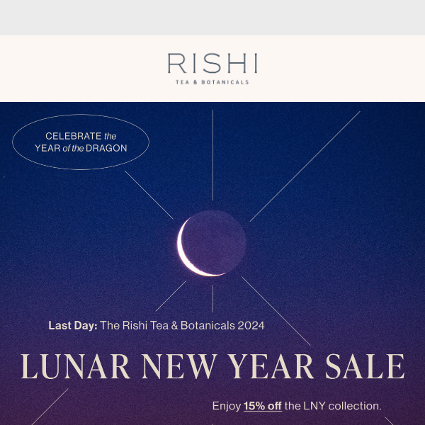 The Lunar New Year Sale Ends Tonight