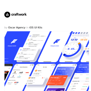 Meet new interface assets: iOS UI Kits, fonts, and icons for your design projects! Discover new authors and styles ⚡️