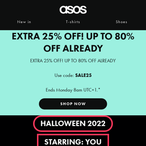 Extra 25% off the Sale! 💸