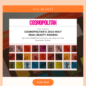 We're #1: Cosmopolitan Beauty Awards