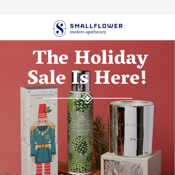 The Holiday Sale Is Here!