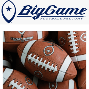 Welcome to Big Game Football Factory!