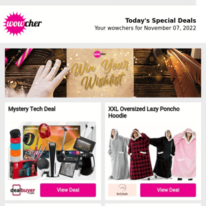 Wowcher loves these deals 💗 and so will you! 😉