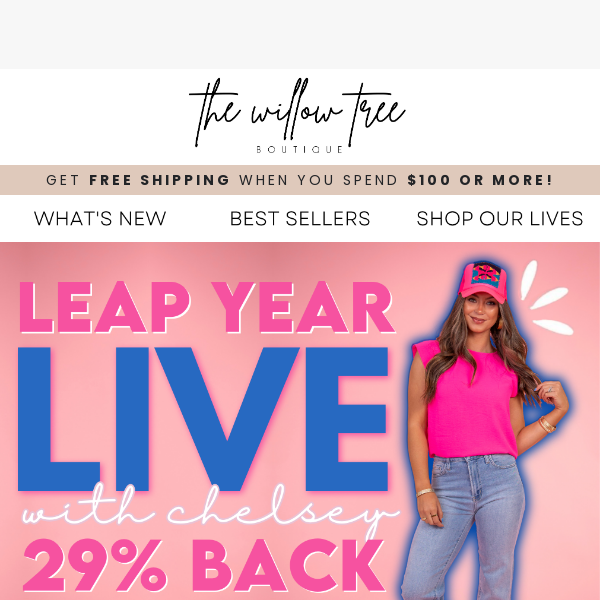 LEAP YEAR 💫 LIVE SALE!