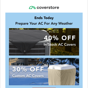Ends Today! Up to 40% AC Protection
