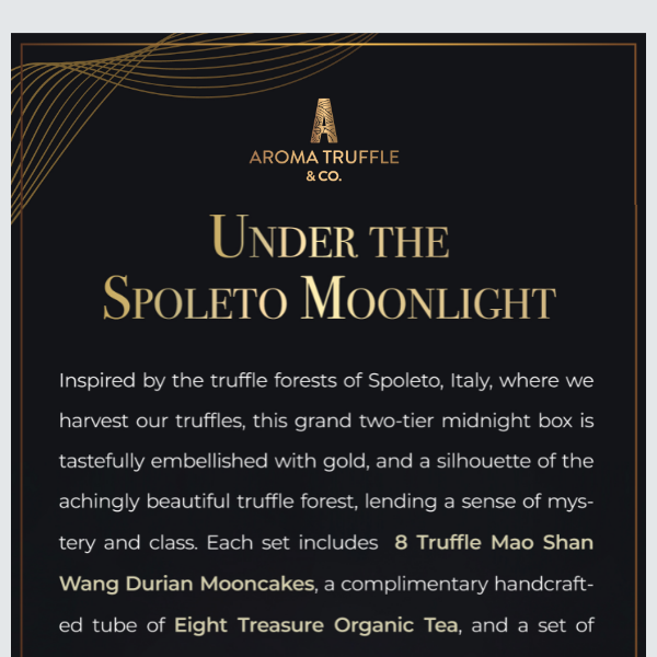 Aroma Truffle, it's your last chance to redeem your $10 mooncake voucher!