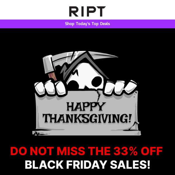 🦃 Thanksgiving Treat: 33% OFF Sale Continues!