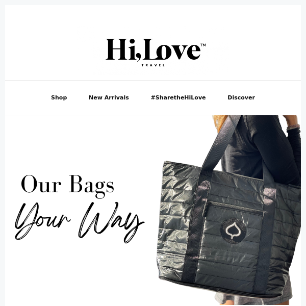 Our Bags, Your Way! Design Your Custom Bag!