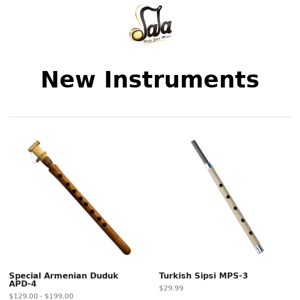 New Musical Instruments