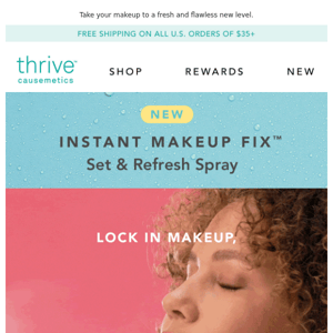 Introducing Instant Makeup Fix™ Set & Refresh Spray