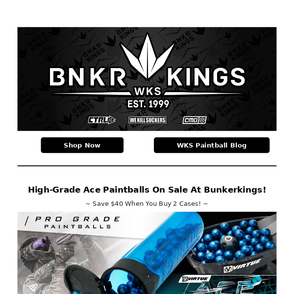 Play Paintball With A Deal On Paintballs From Bunkerkings!