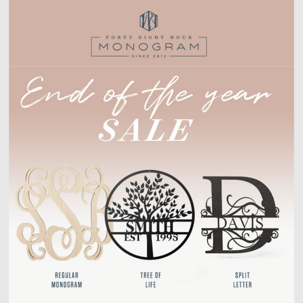 It's HAPPENING! 70% off end of year sale is on!