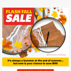 🍁Fall into Savings since Summer is Over