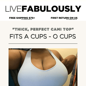 🤩 The viral top that fits bra sizes A - O!