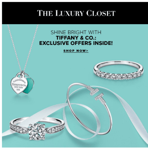 Shine Bright with Tiffany & Co.: Exclusive Offers Inside!