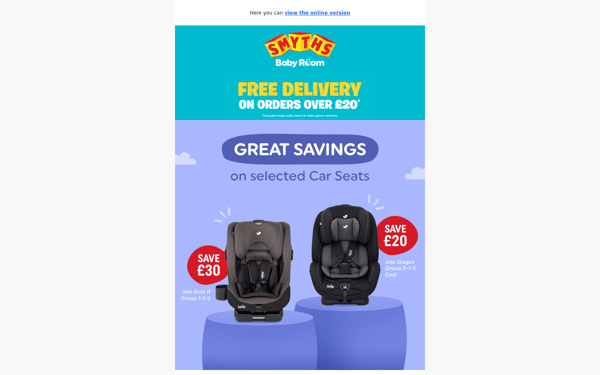 Smyths baby deals sale