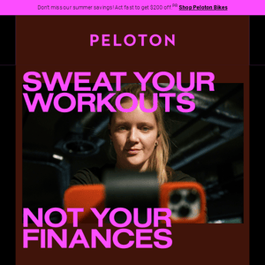 5 ways to try Peloton