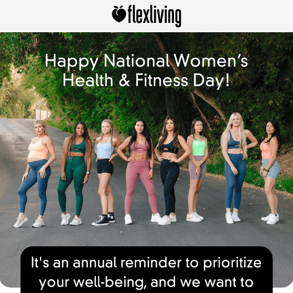 🌸 Celebrate National Women’s Health and Fitness Day