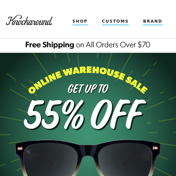 Up to 55% OFF | Online Warehouse Sale!