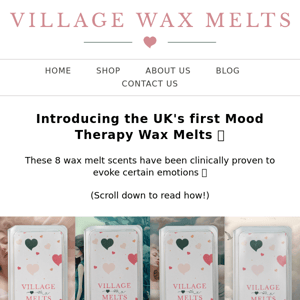 Introducing the UK's first Mood Therapy scents ✨