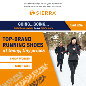 Shoe savings worth running for