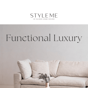 New Arrivals: Functional Luxury