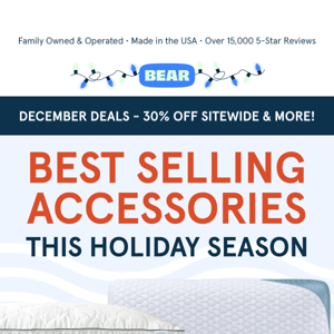 Check Out December's Best Selling Accessories!