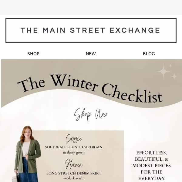 The Main Street Exchange - Latest Emails, Sales & Deals