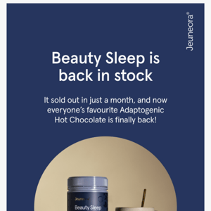 Beauty Sleep is back!