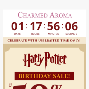 2 more days! Harry Potter Sale ⚡