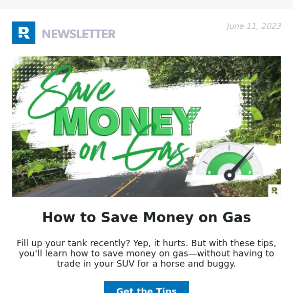 How to Save Money on Gas