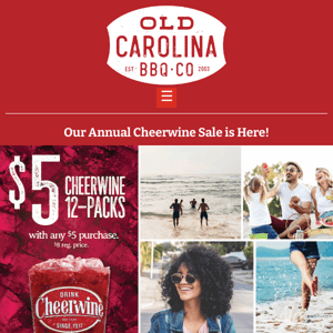 Our Cheerwine Sale is Here!