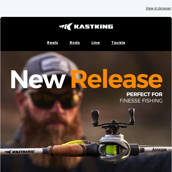 KastKing Adds 200 Size Baitcasting Reel