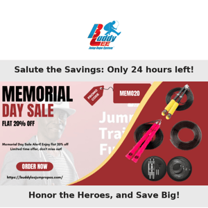 Last Chance: Only 24 Hours Left to Save Big!