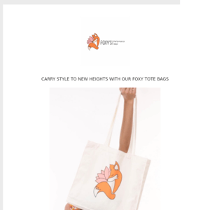 FREE Foxy Tote!!!!