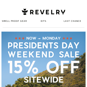 REVELRY // Don't Miss Our Presidents Day Sale