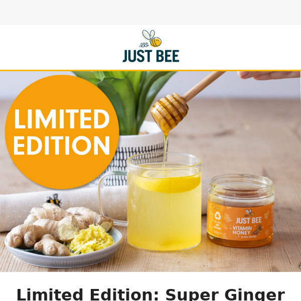 ✨ Super Ginger Vitamin Honey is back!