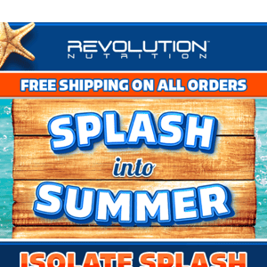 Splash Into Summer | Free Shipping on all orders!